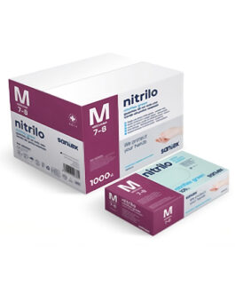 GUANTE NITRILO SIN POLVO VERDE 3,5GRS